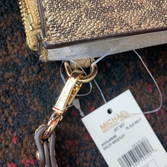 NWT Michael kors double zip wristlet - Picture 8 of 12